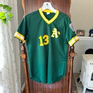 Vintage Wilson 90’s Oakland A’s boys large little league jersey